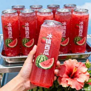 Watermelon juice 6 cans