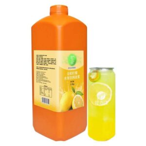 Kumquat lemon flavored drink
