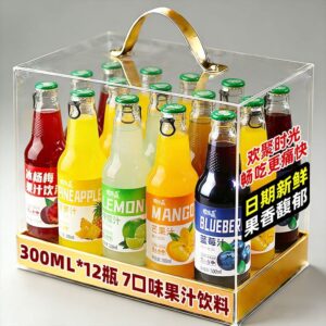 12 beverage bottle set