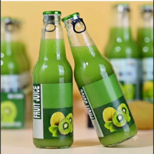 Kiwi flavored juice 12 bottles